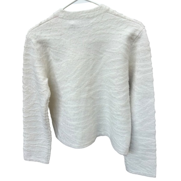 Proenza Schouler White Label Josephine Textured-Knit Jacket - Picture 4 of 9